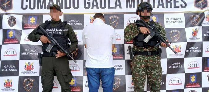 Alias 'Migue', presunto cabecilla del 'Clan del Golfo'. 