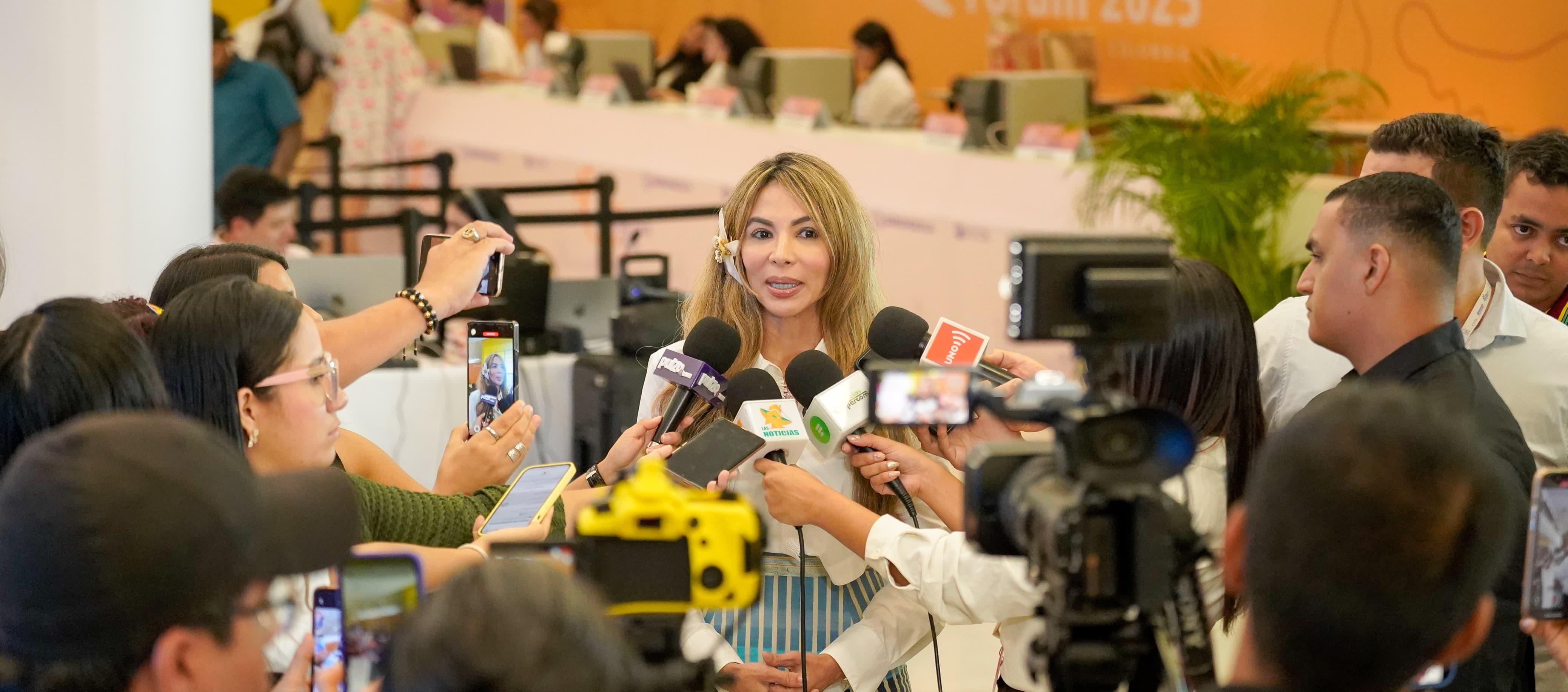 Ana María Aljure, gerente de Ciudad de Barranquilla.