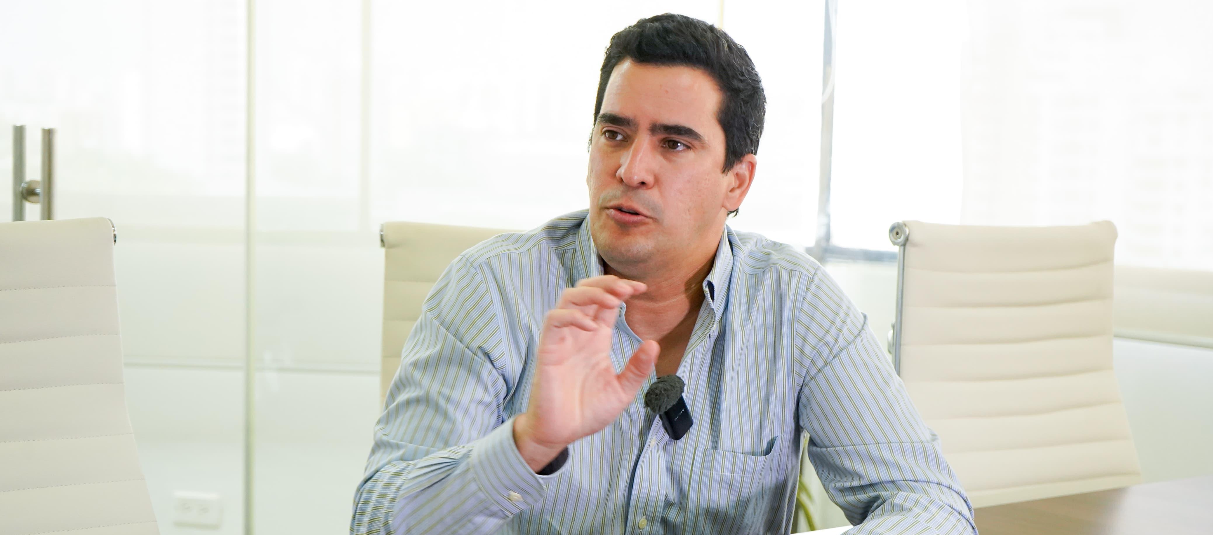 El director de Asoportuaria, Lucas Ariza.