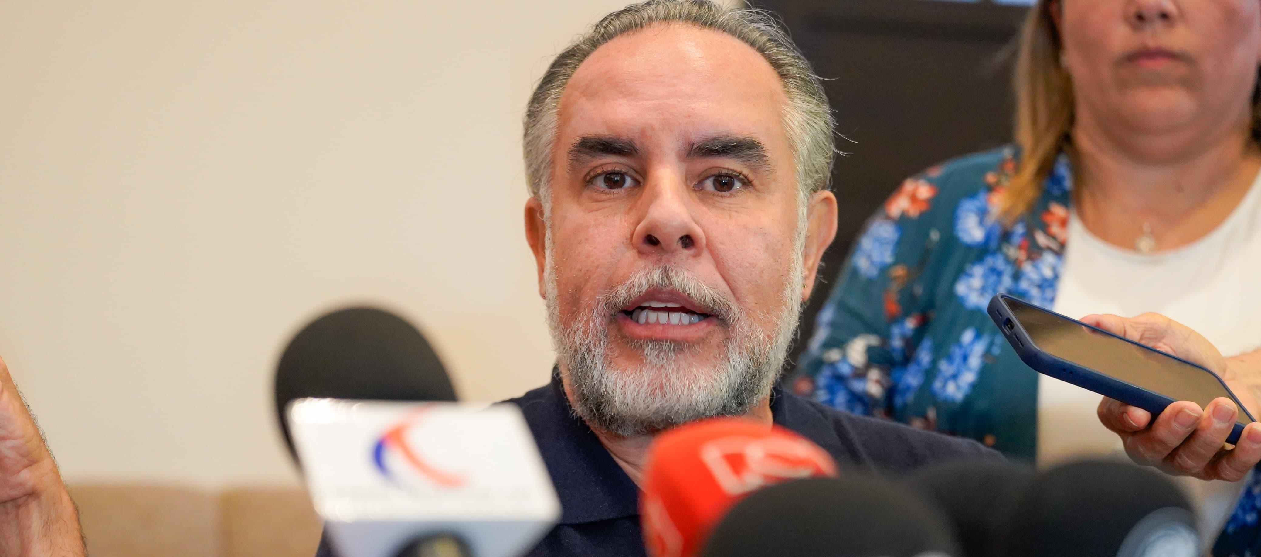 Armando Benedetti, ministro del Interior. 