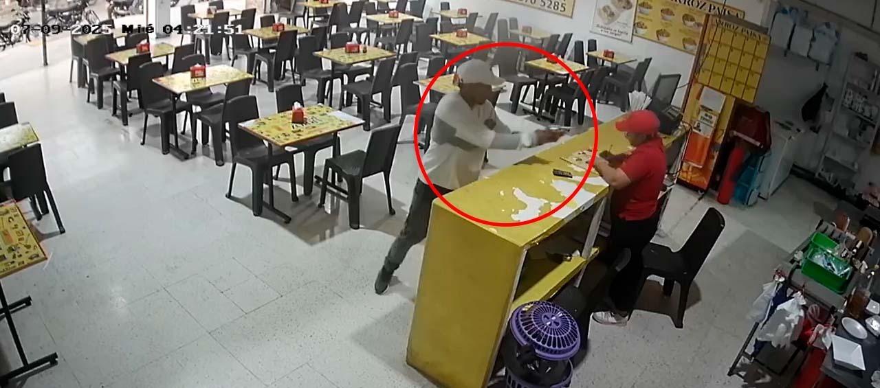 Ataque extorsivo en Barranquilla. 