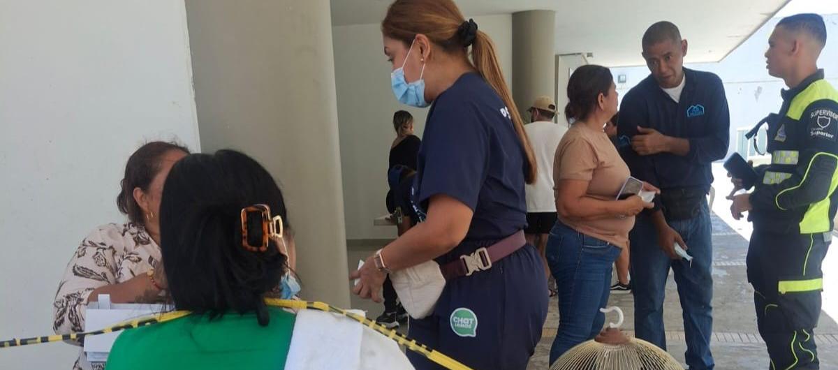 Atención psicológica a os afectados por el incendio. 