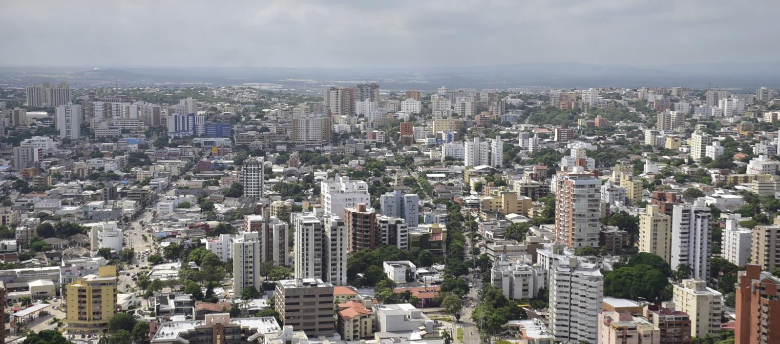 Panoramica de Barranquilla. 