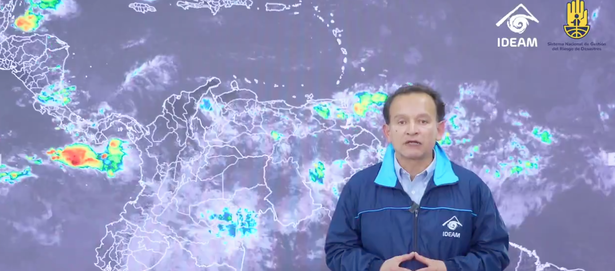Daniel Useche, Meteorólogo de la Oficina del Servicio de Pronóstico y Alertas del Ideam.