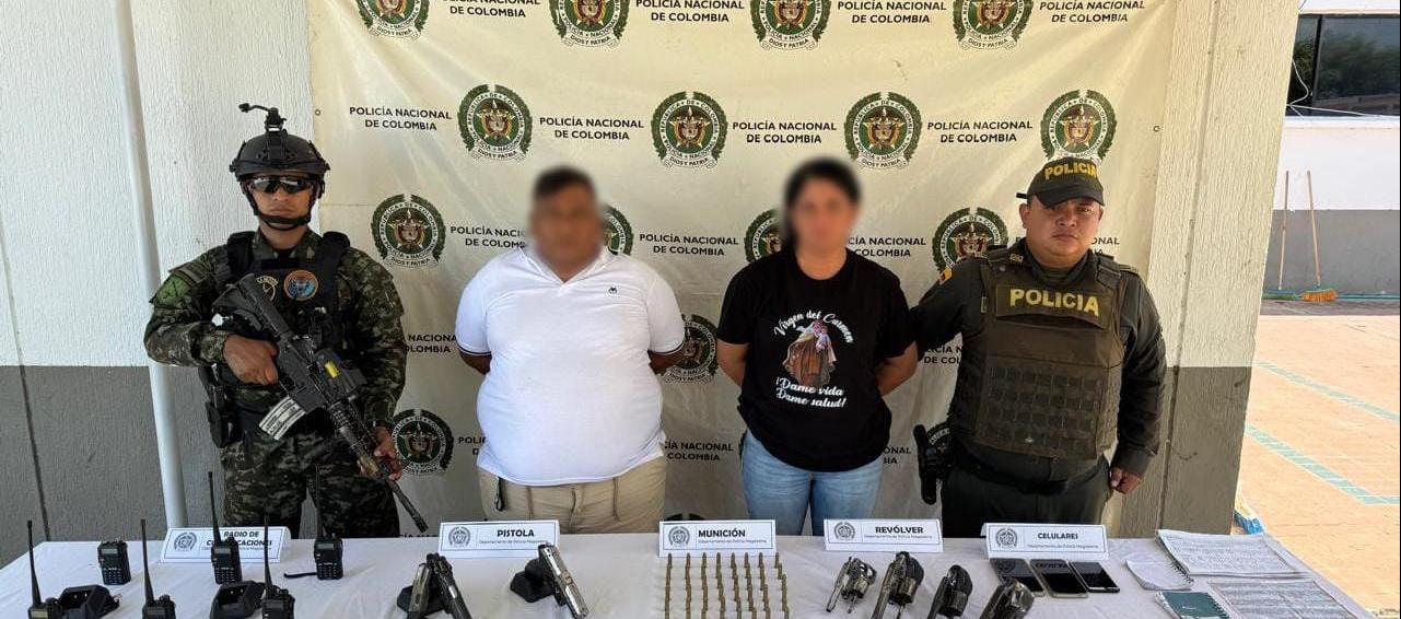 Alias 'Valenciano', capturado junto con su compañera sentimental. 