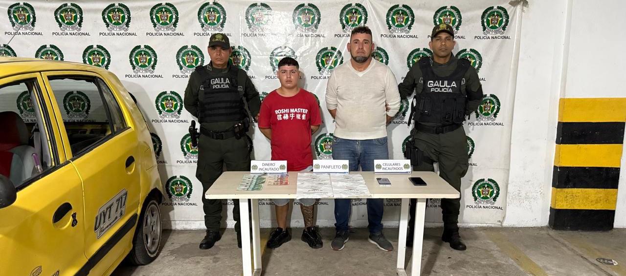 Alberto Rayder Salas Silvera y Edwin Rodríguez Soto.