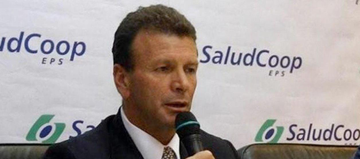Expresidente de Saludcoop EPS, Carlos Gustavo Palacino Antía.