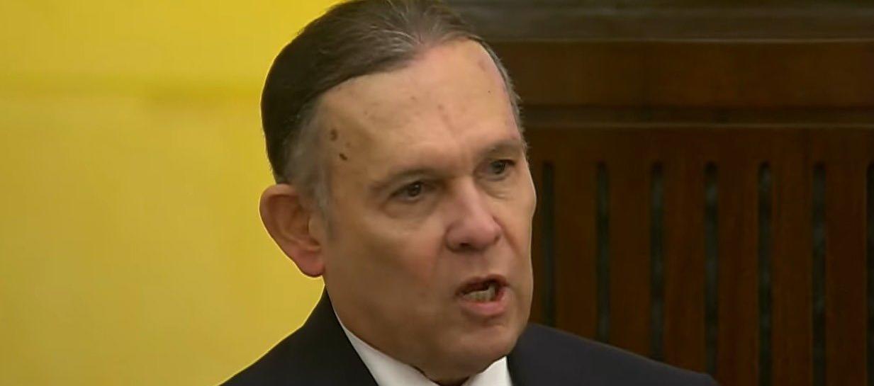 El presidente del Senado, Efraín Cepeda.