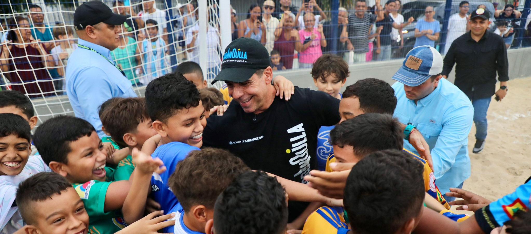 El Alcalde de Barranquilla, Alex Char.