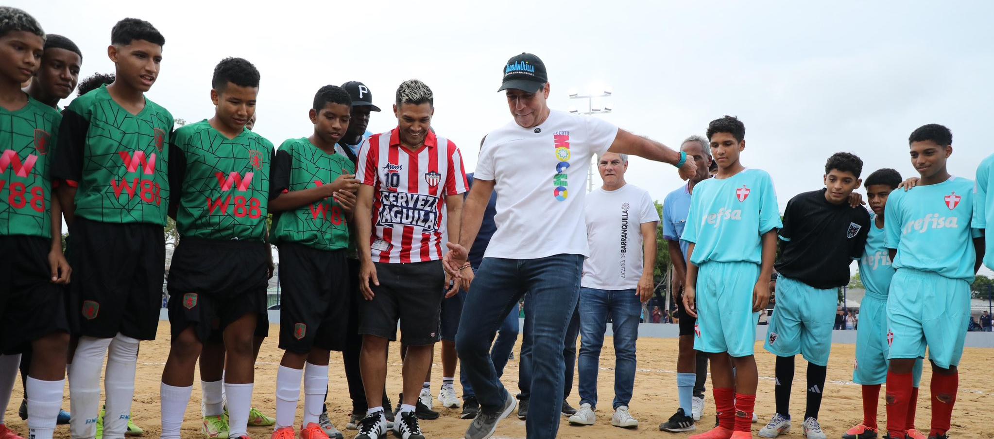 El Alcalde de Barranquilla, Alex Char.