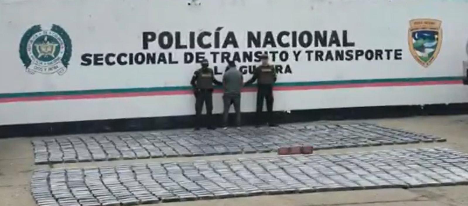 En el operativo fue capturada una persona. 