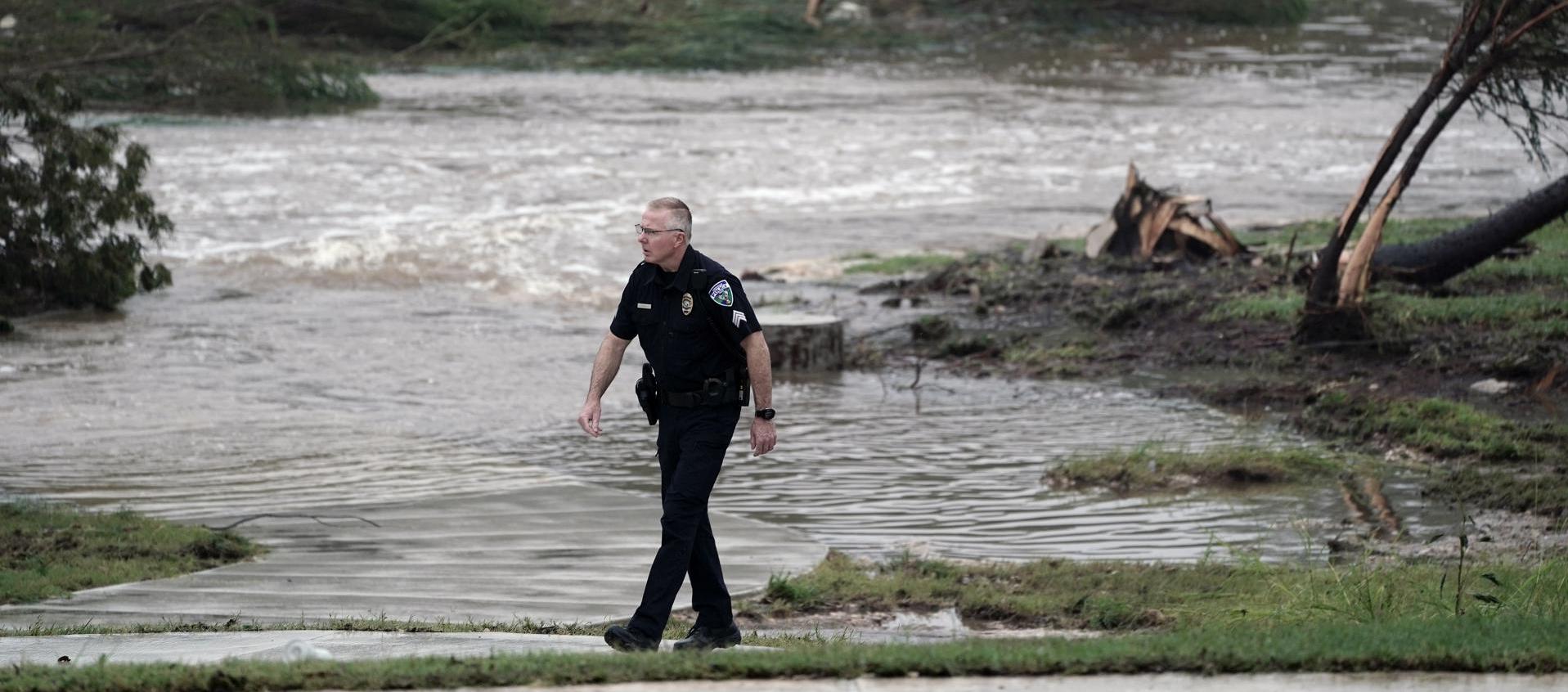 Desbordamiento del río Guadalupe