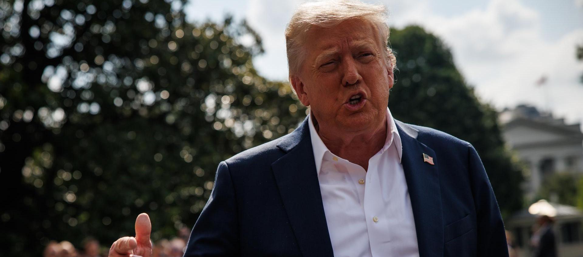 Donald Trump, Presidente de Estados Unidos. 