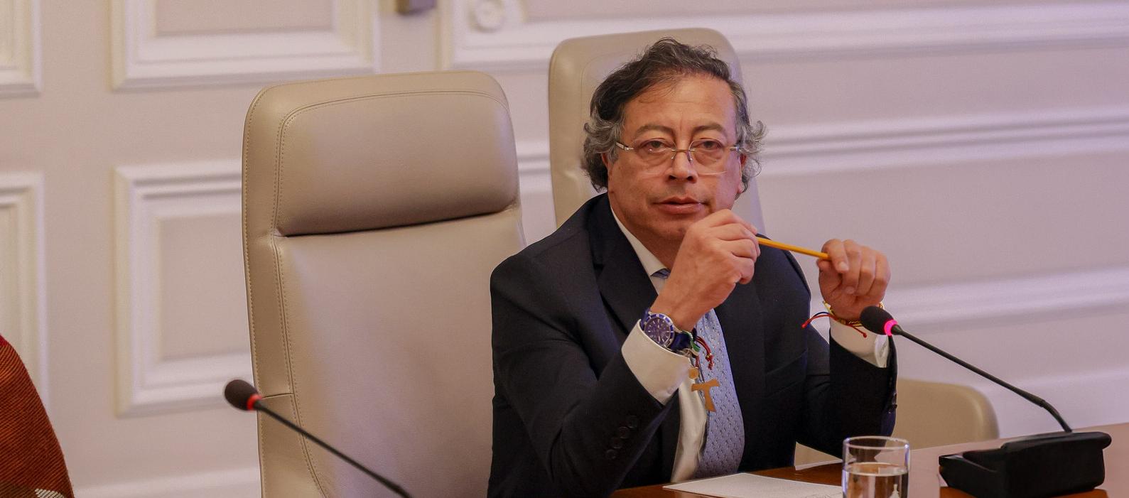 El Presidente Gustavo Petro.