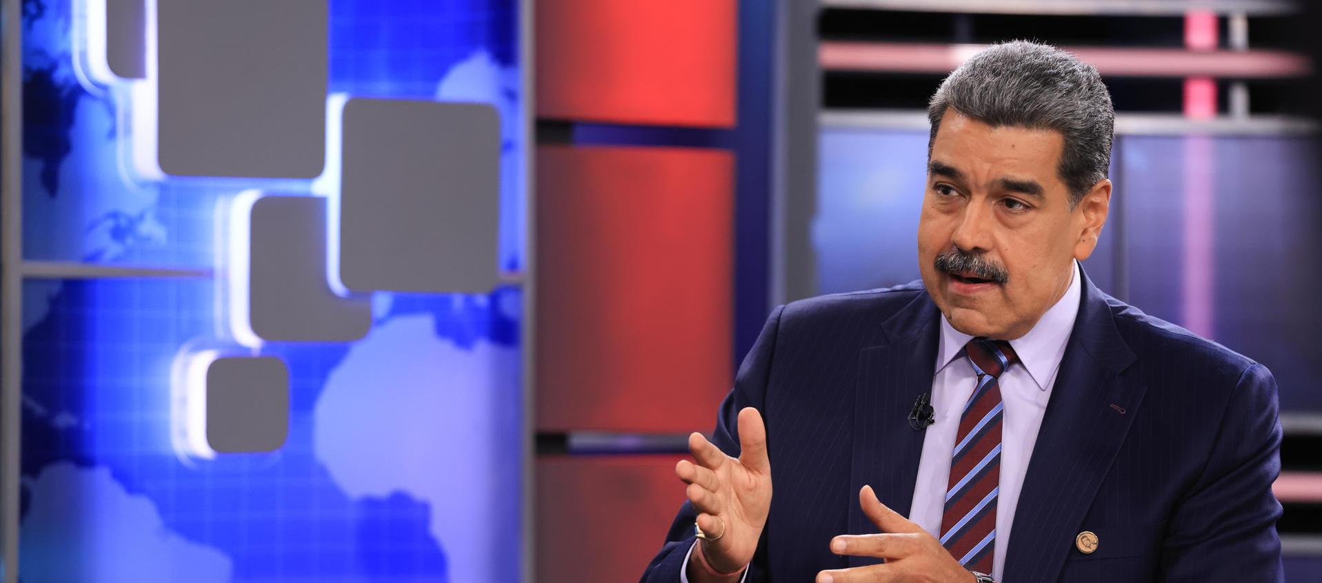 El Presidente de Venezuela, Nicolás Maduro.