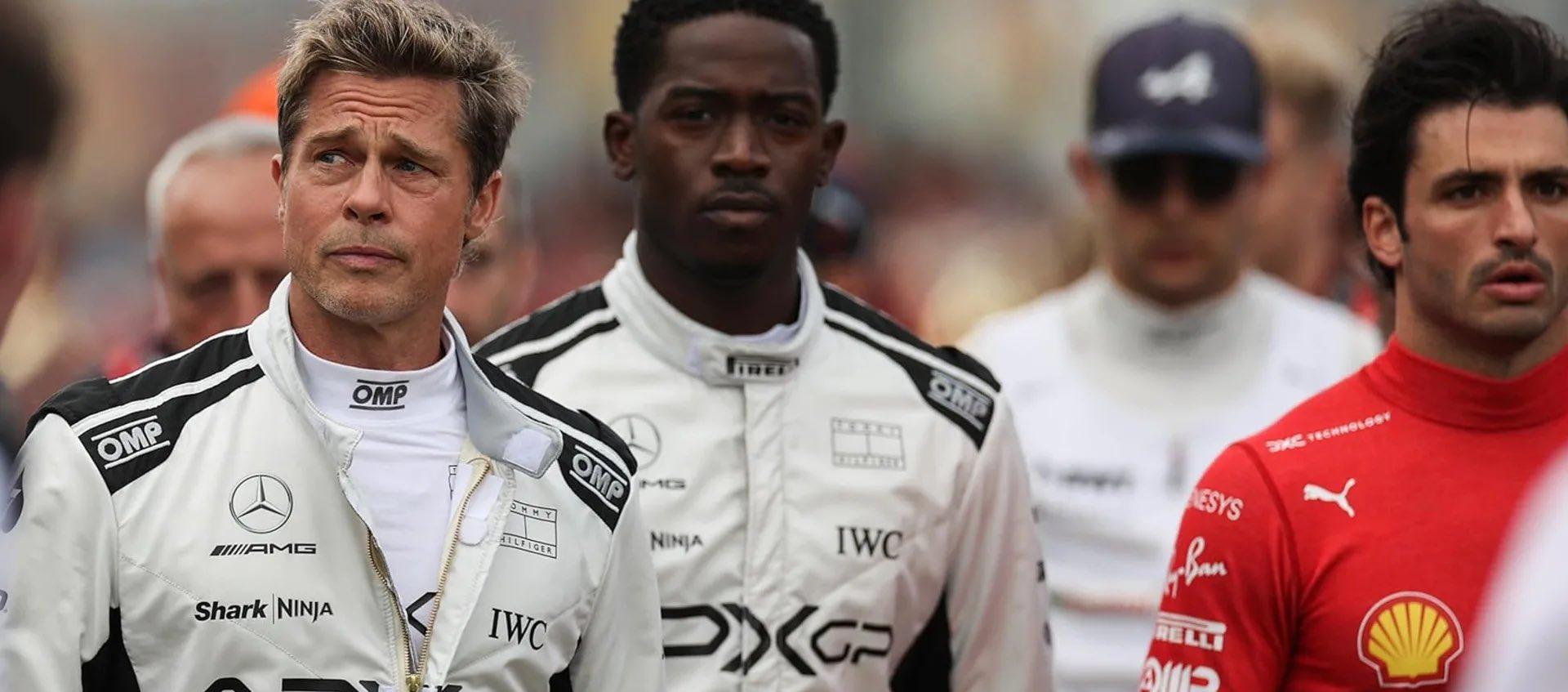 Brad Pitt y Damson Idris.