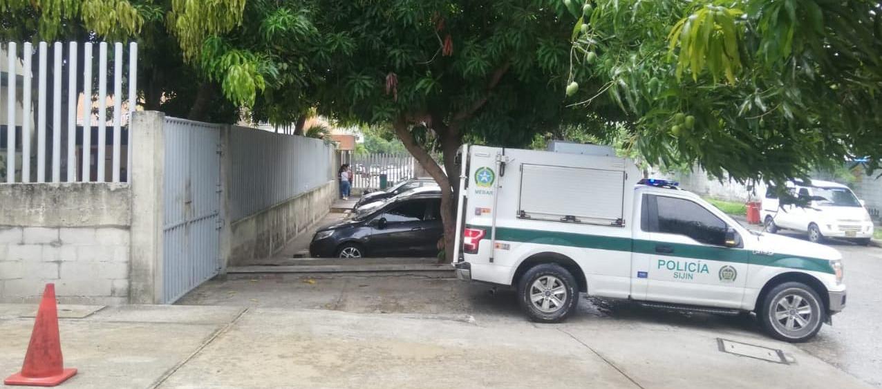 Fachada de Medicina Legal en Barranquilla.