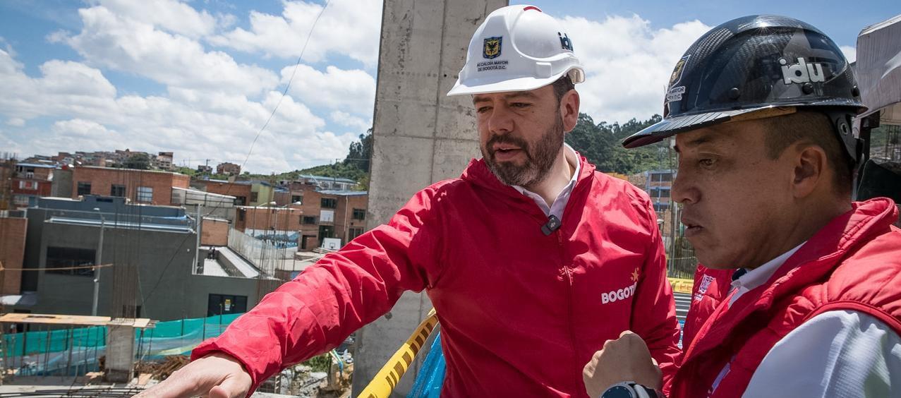 Carlos Fernando Galán, alcalde de Bogotá.