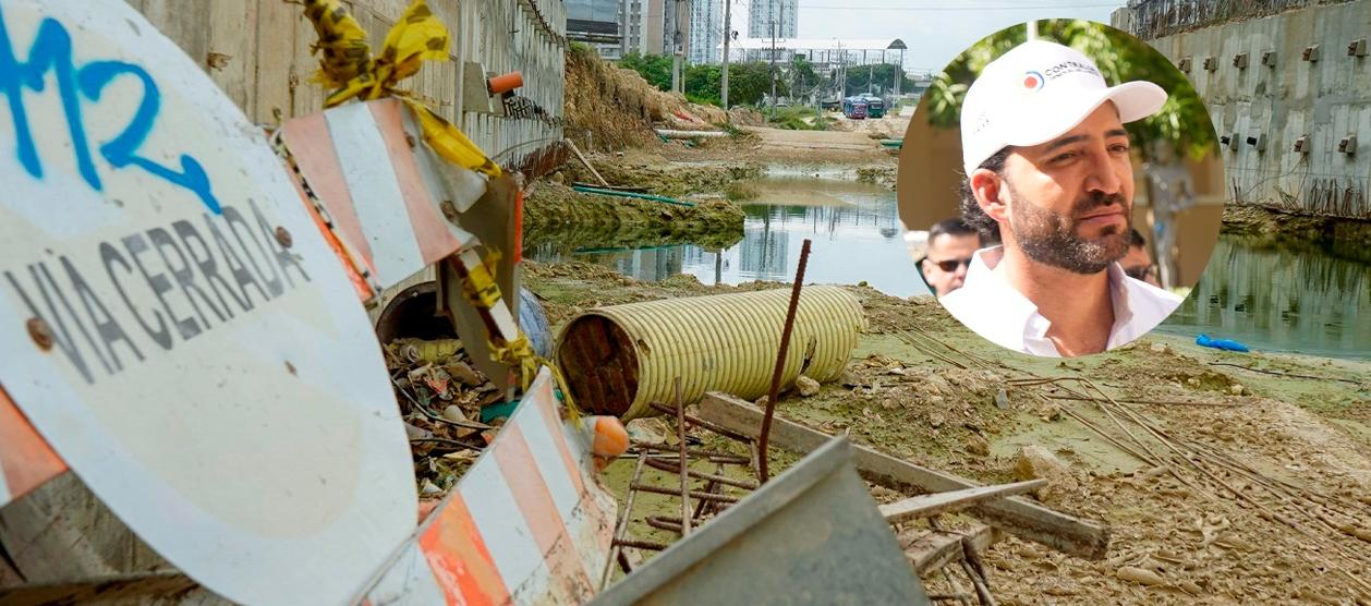 El Vicecontralor Carlos Mario Zuluaga y la Gran Vía.