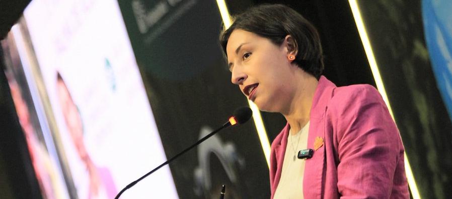 Martha Carvajalino, Ministra de Agricultura.