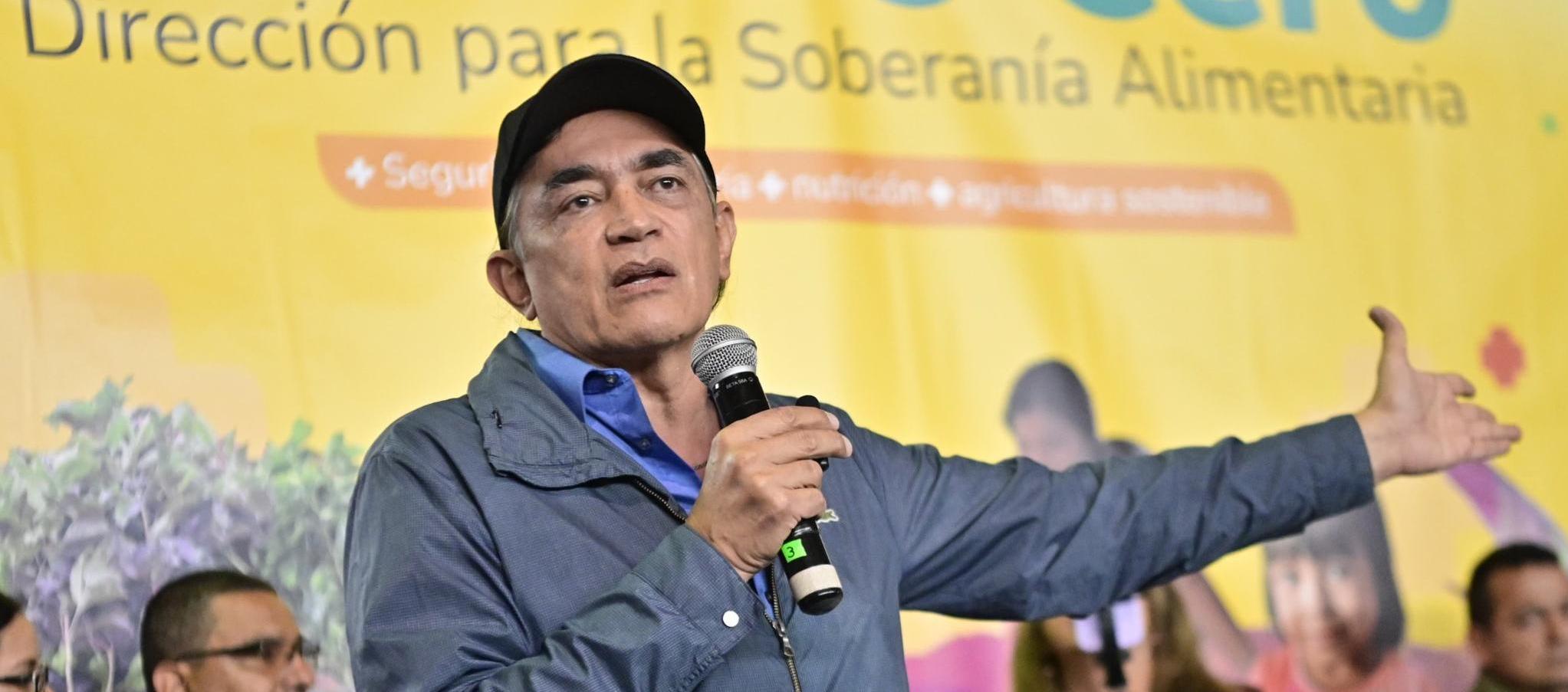 El precandidato presidencial, Gustavo Bolívar.