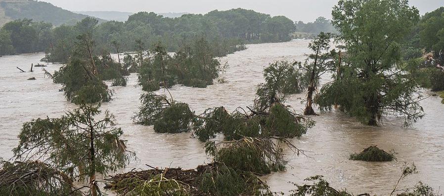 Inundaciones en Texas.