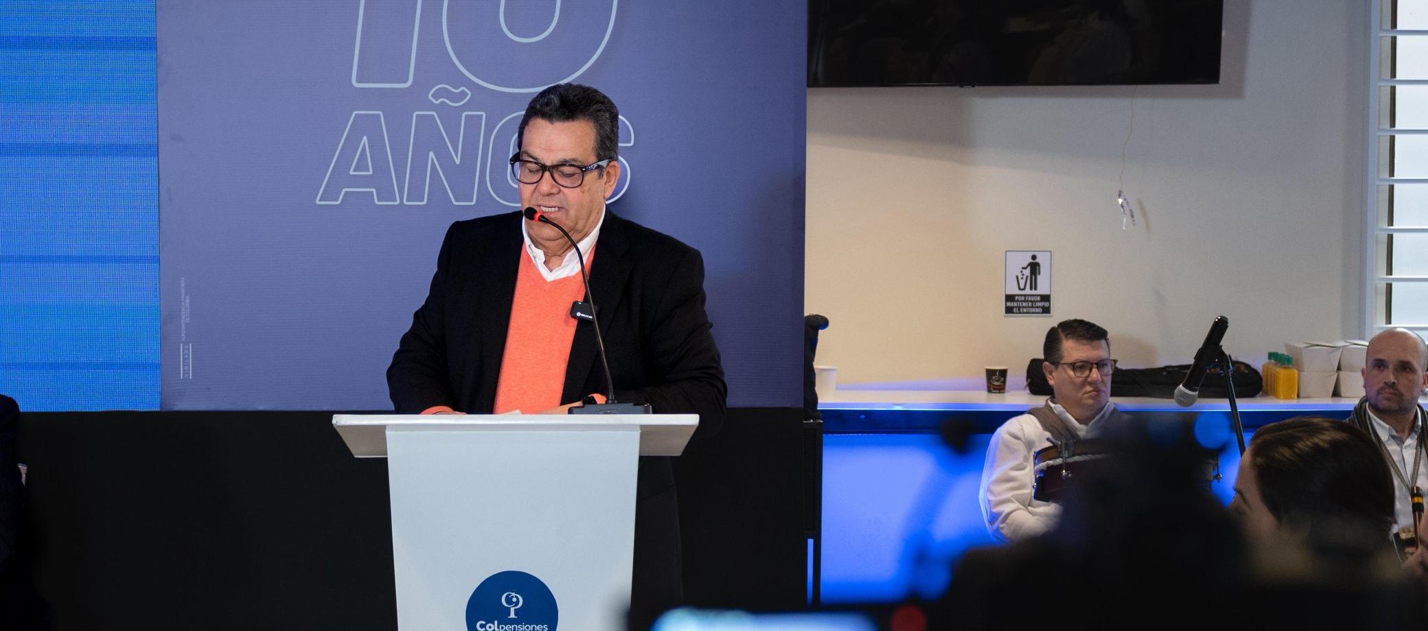 Jaime Dussán, presidente de Colpensiones.