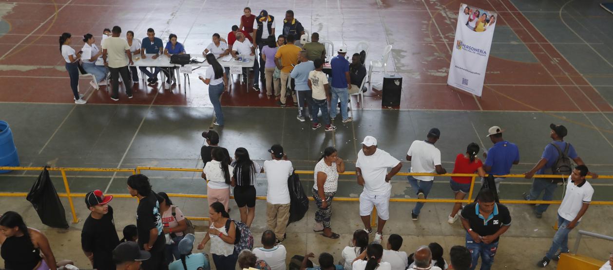 Los desplazados de Jamundí.