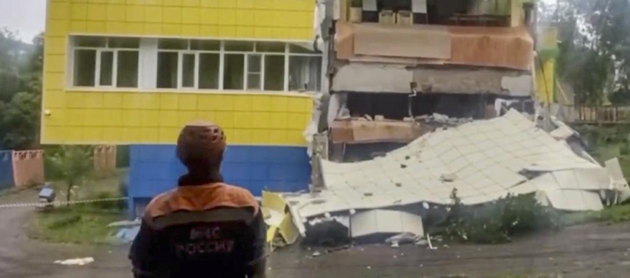 Los daños que dejó el terremoto.