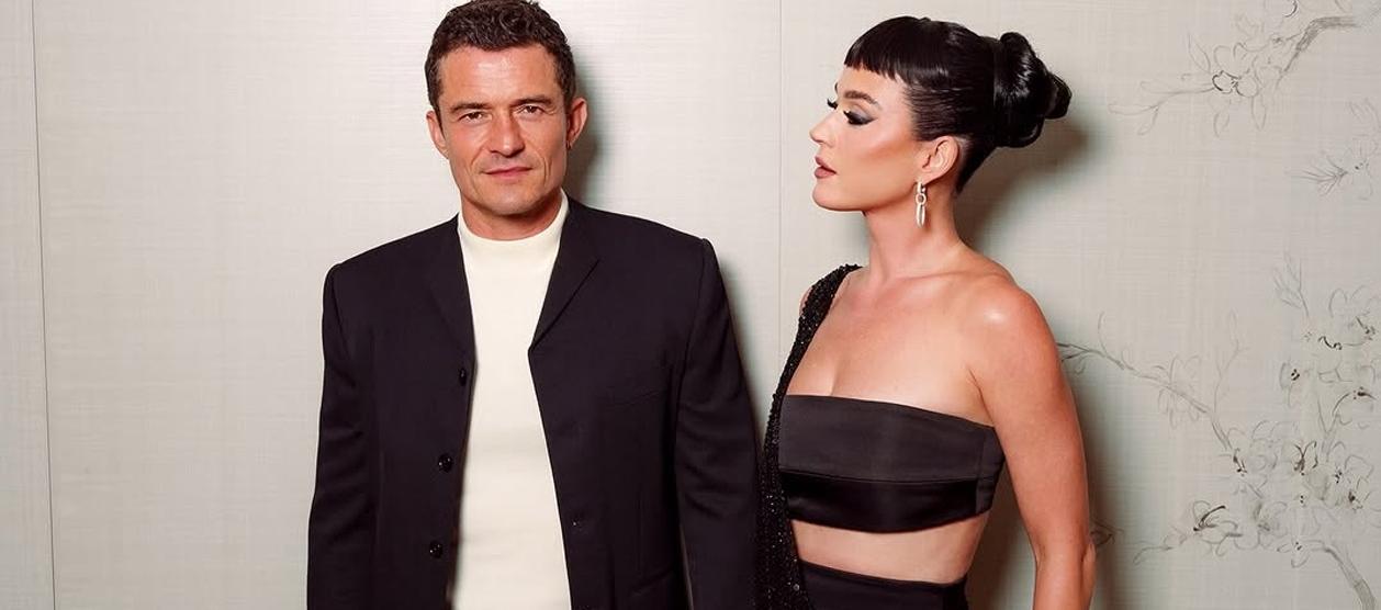 Katy Perry y Orlando Bloom. 