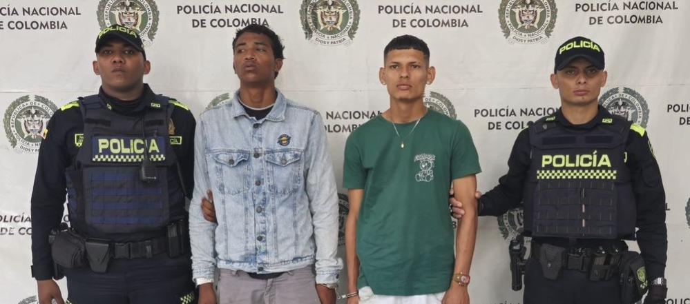 Los dos hombres fueron conducidos a la URI de la Fiscalía. 