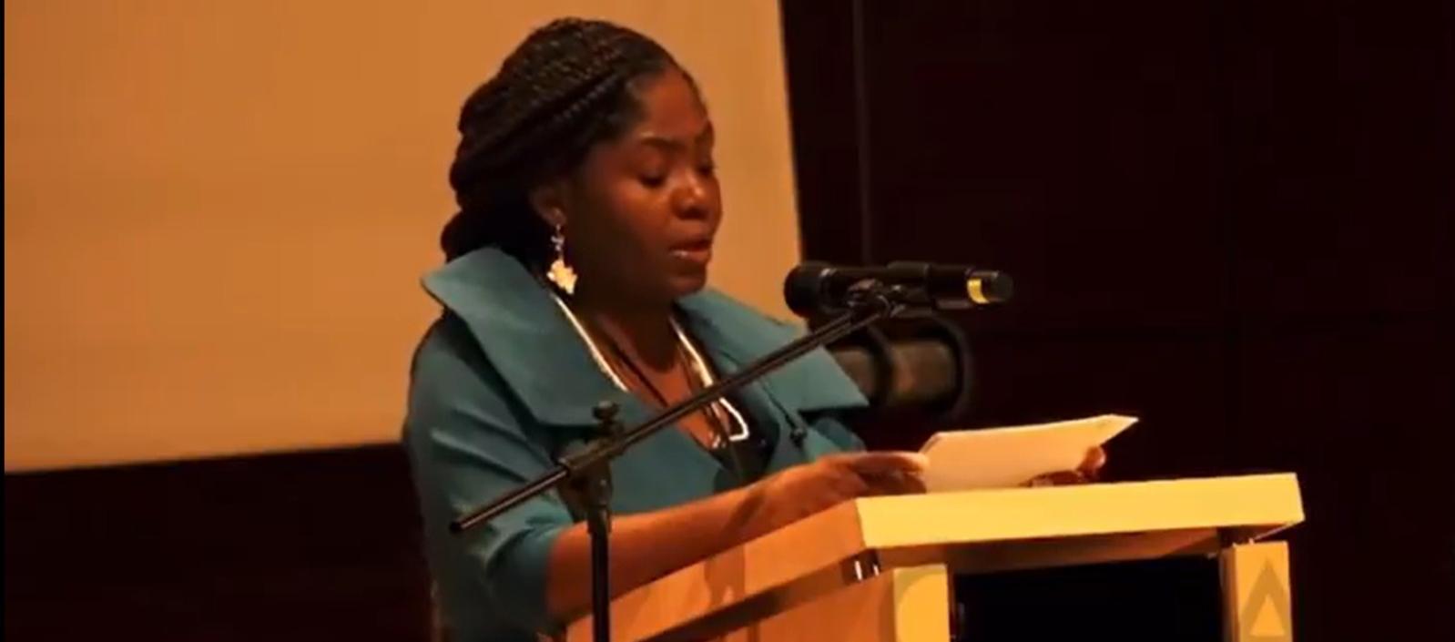 La Vicepresidenta de la República, Francia Márquez.