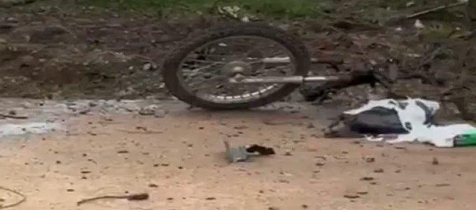 Motocicleta cargada con explosivos fue detonada en Calamar, Guaviare.