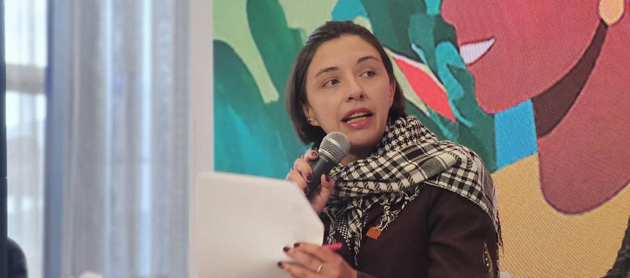 Martha Carvajalino, Ministra de Agricultura.