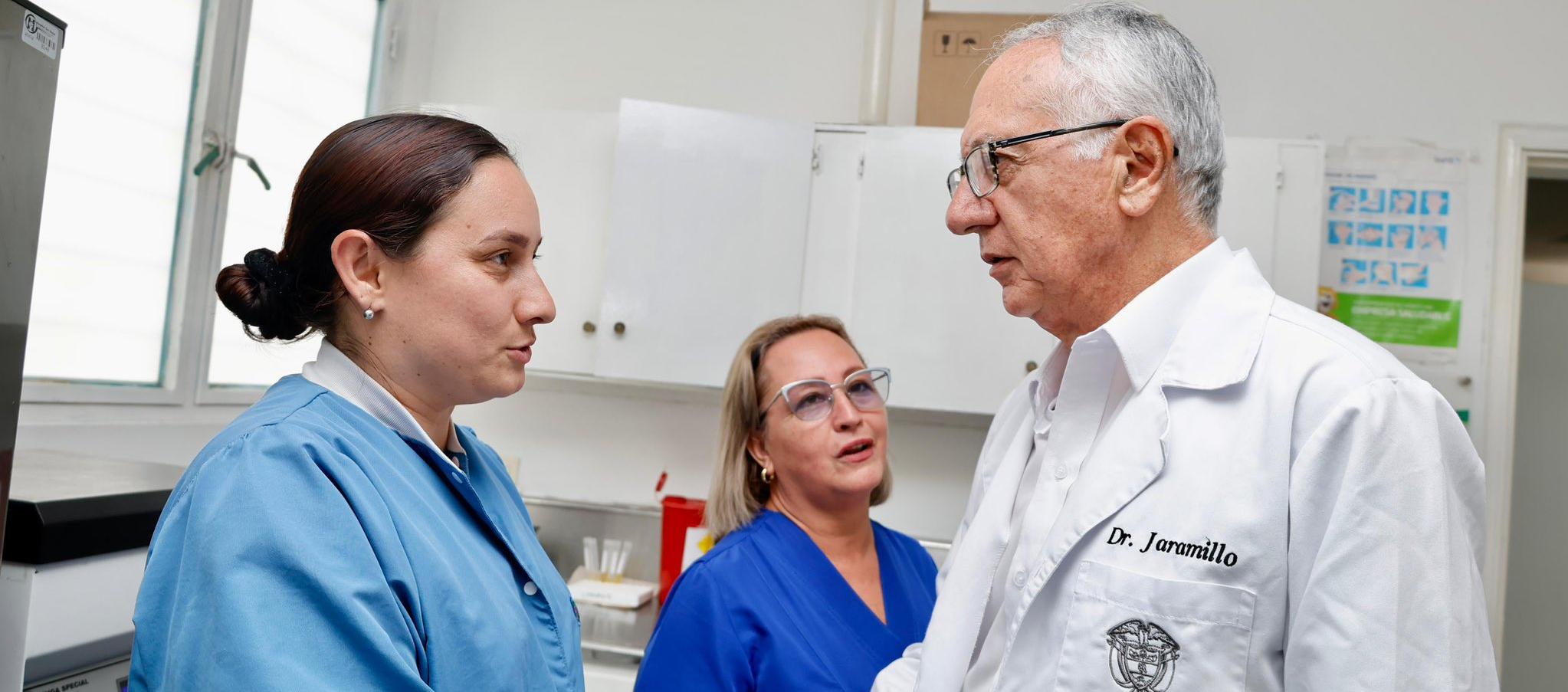 El Ministro de Salud, Guillermo Alfonso Jaramillo.