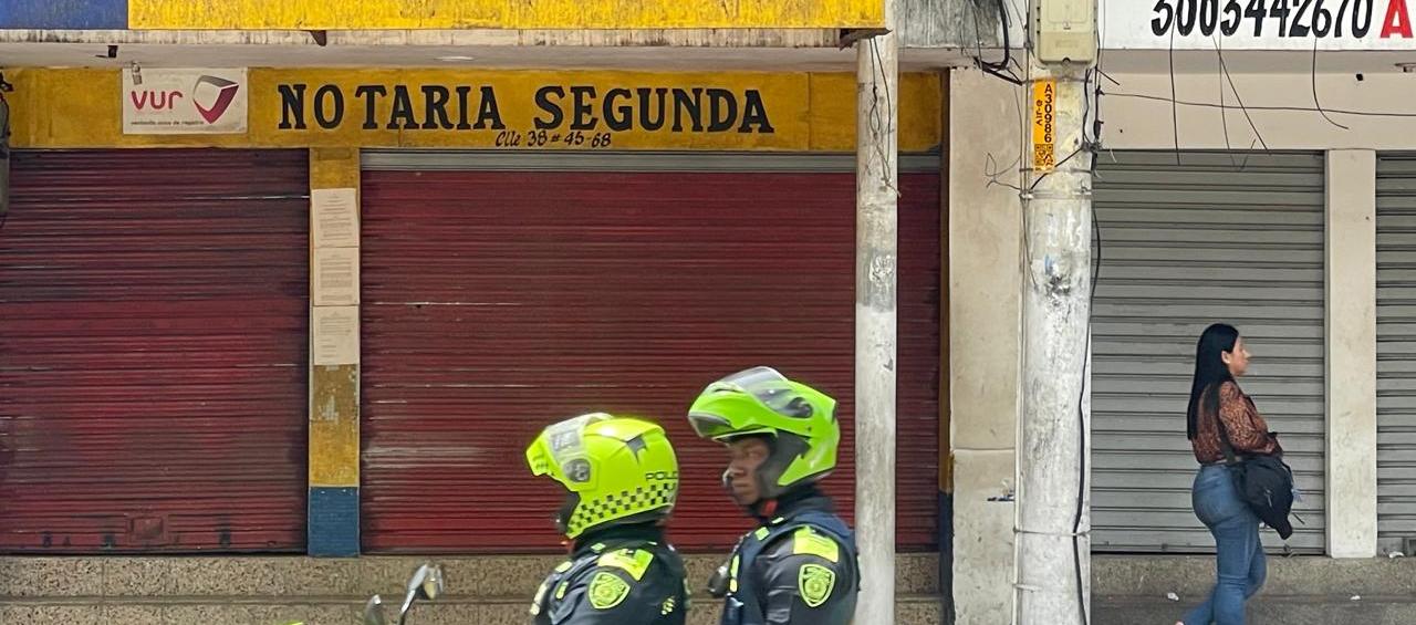 Fachada Notaría Segunda de Barranquilla.