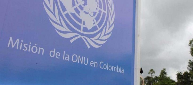 Misión de la ONU en Colombia. 
