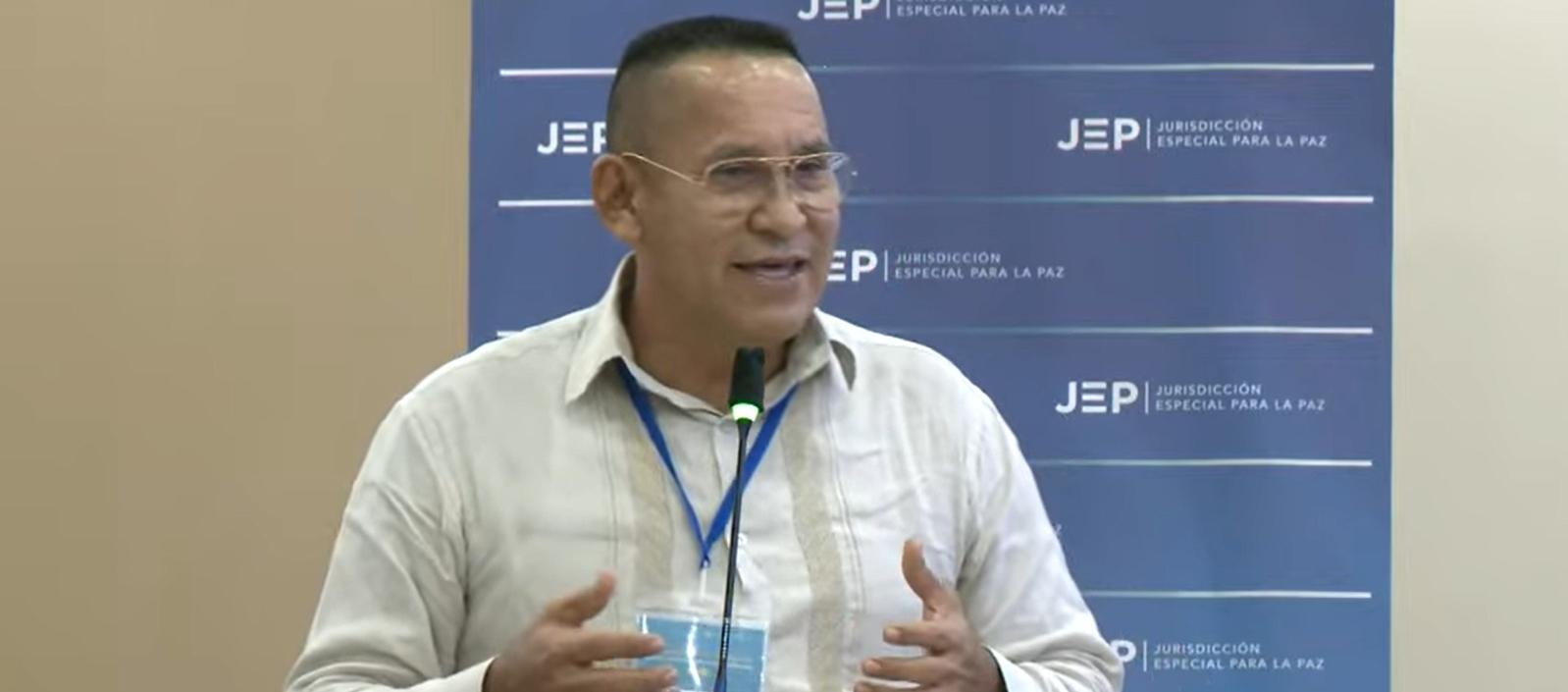 Oseas Tomás Arias, sargento retirado del Ejército