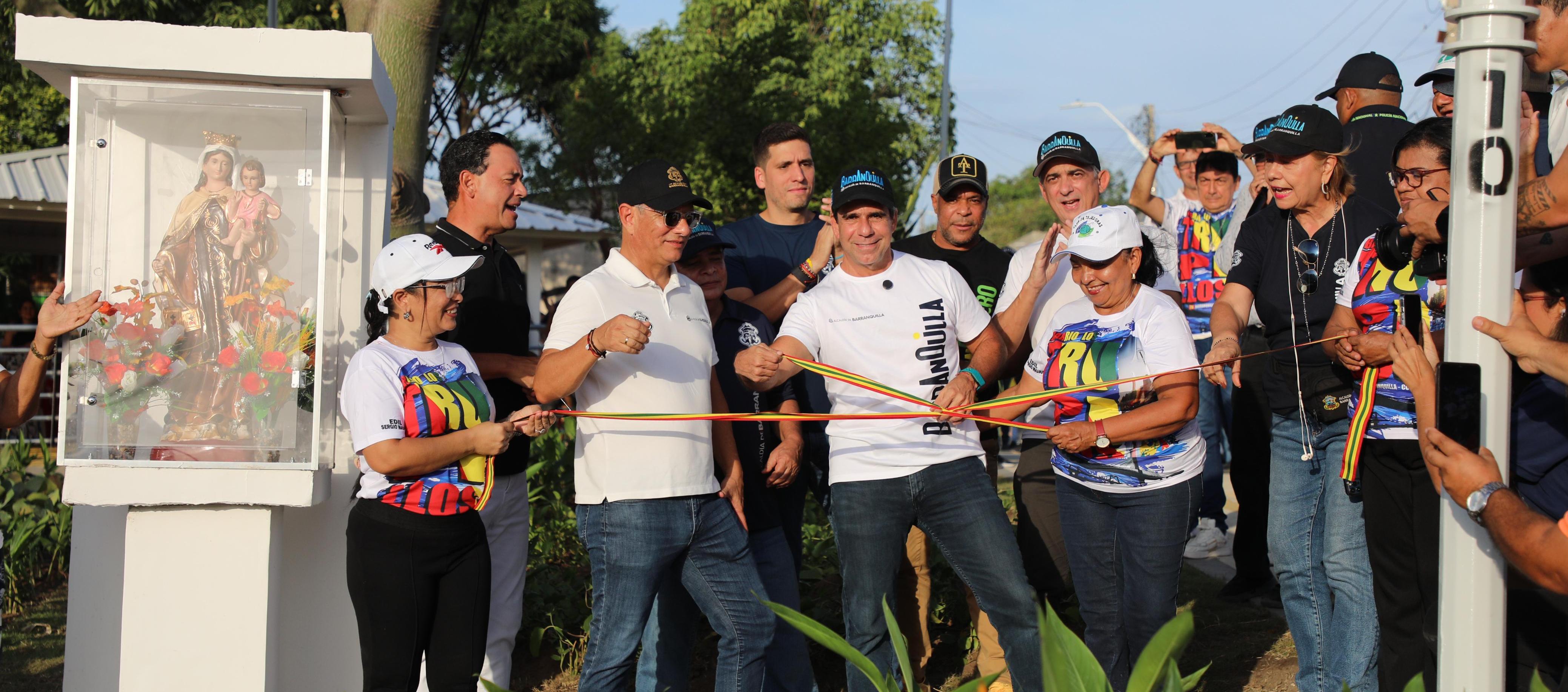 Entrega formal del parque La Virgencita. 