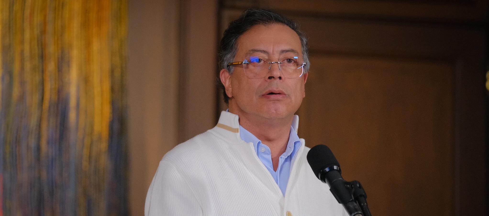El Presidente de la República, Gustavo Petro.