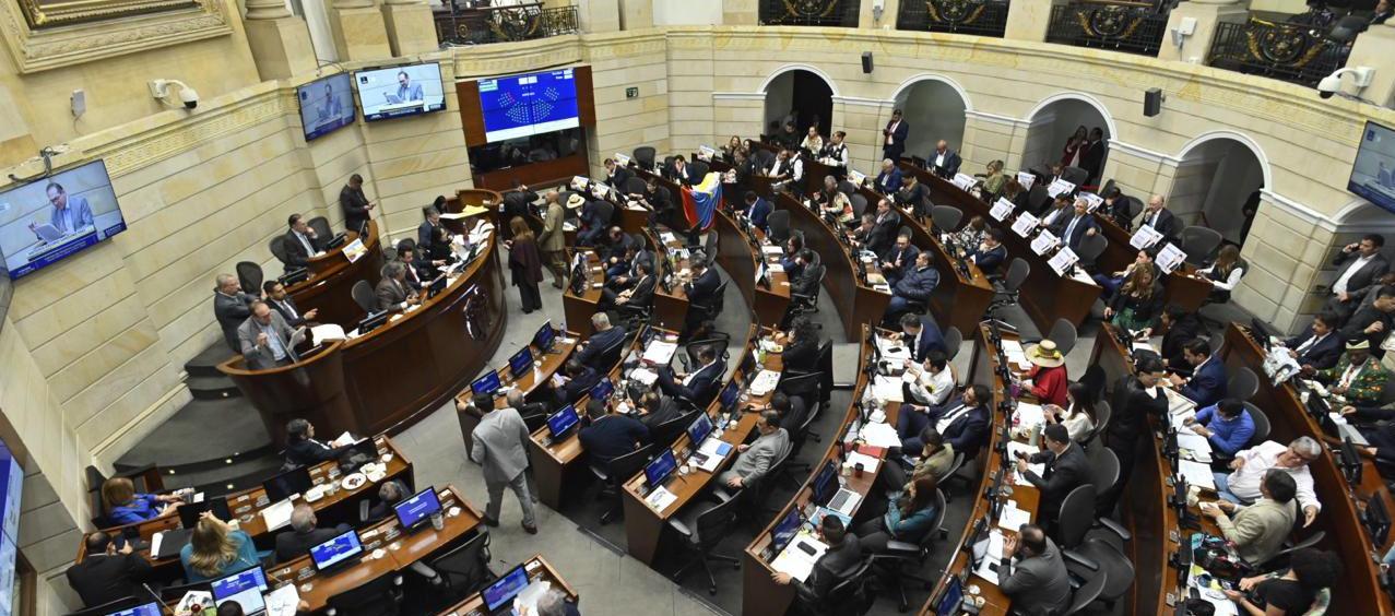 Plenaria del Senado.