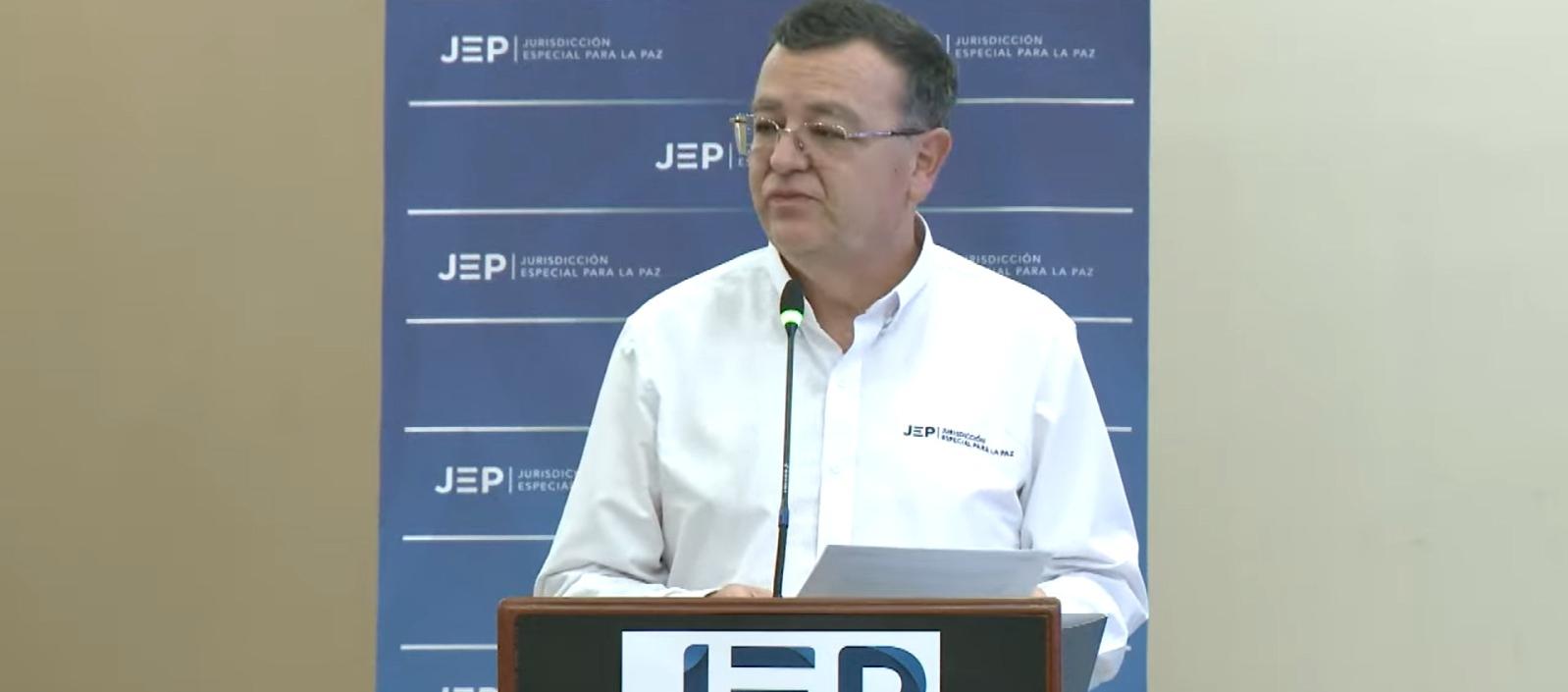 El presidente de la Justicia Especial de Paz, Alejandro Ramelli Arteaga.