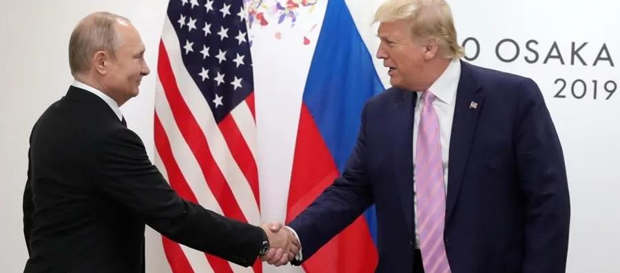 Vladímir Putin y Donald Trump.