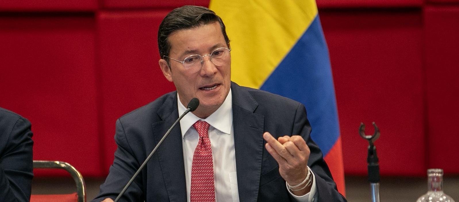 El registrador Hernán Penagos. 