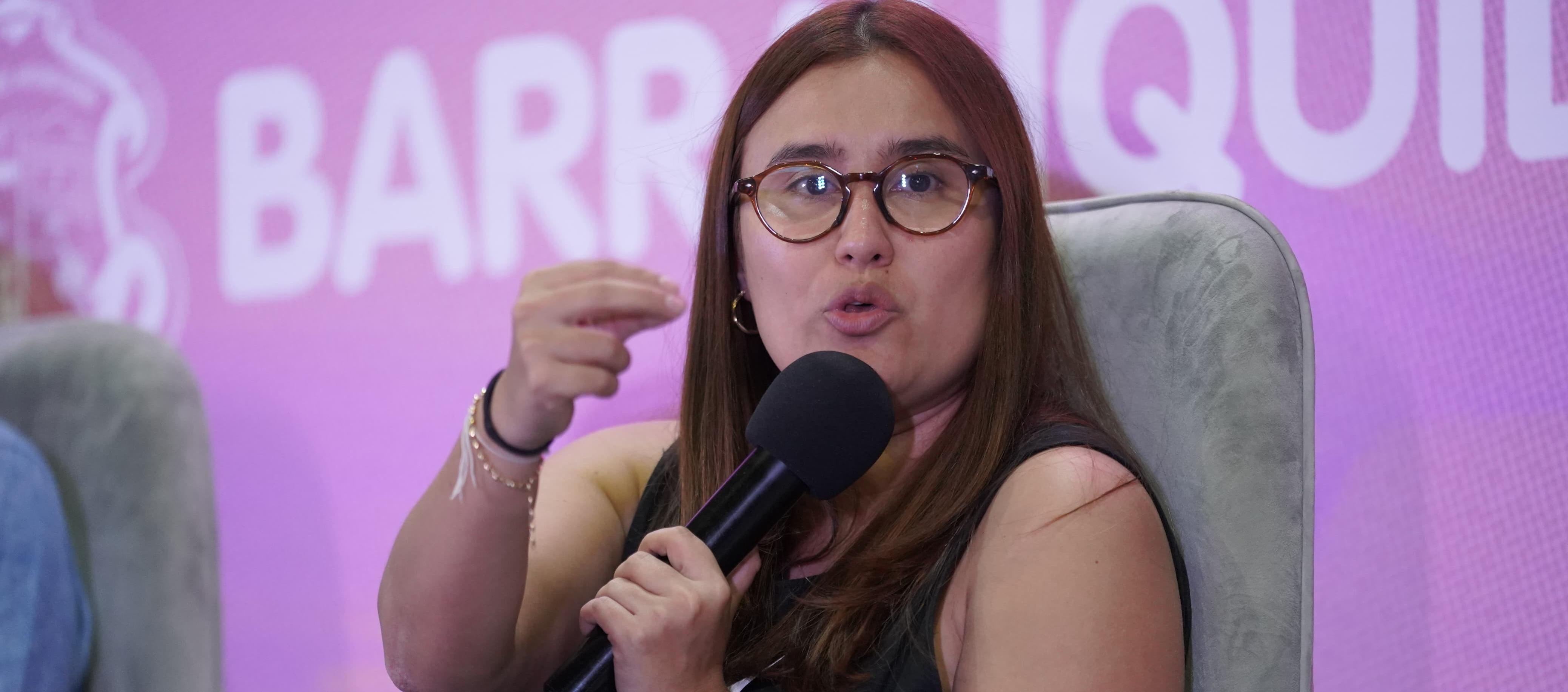 María José Navarro, superintendente de la Economía Solidaria. 