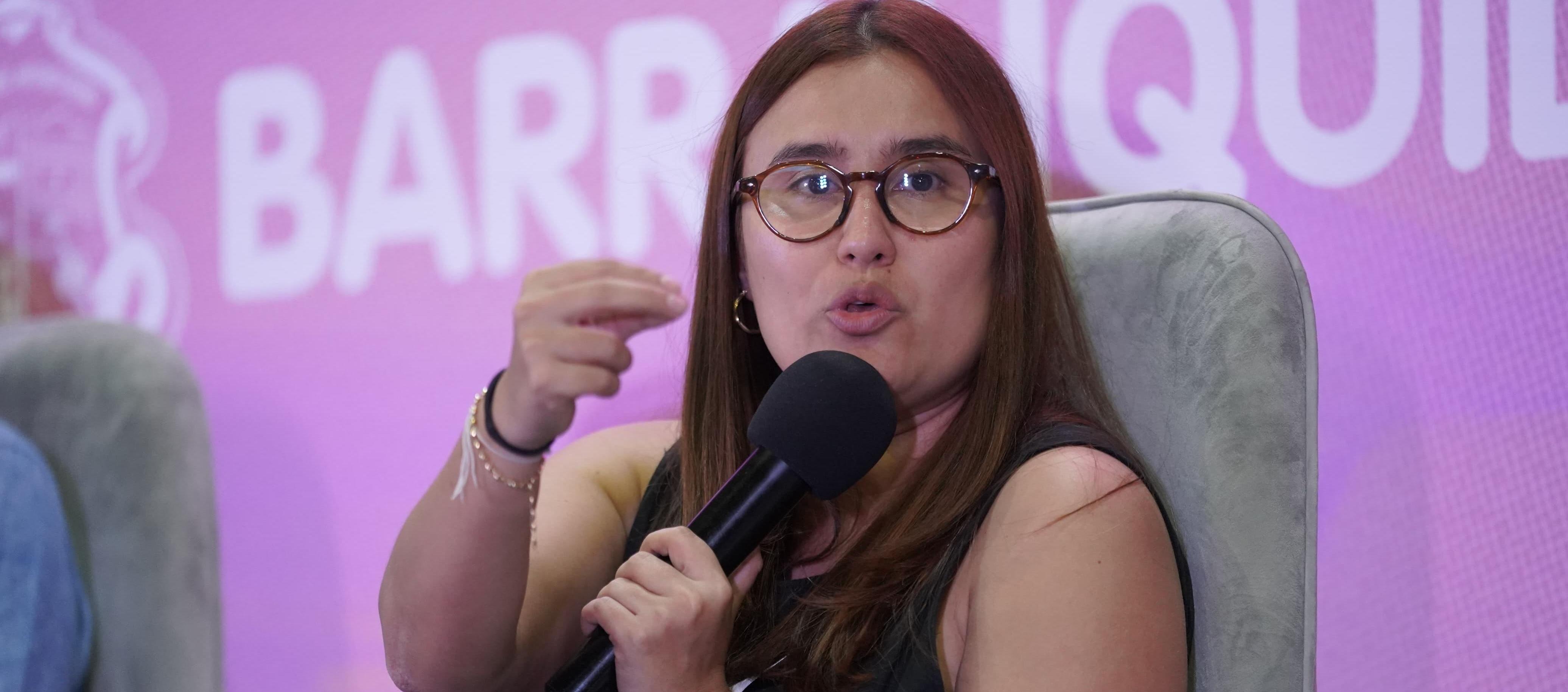 La Superintendente de la Economía Solidaria, María José Navarro.
