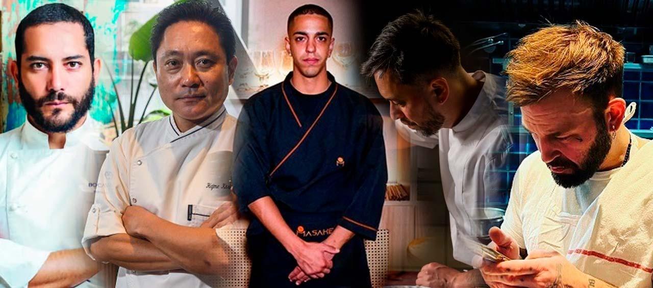 Estos son los chef internacionales que estarán en esta edición. 