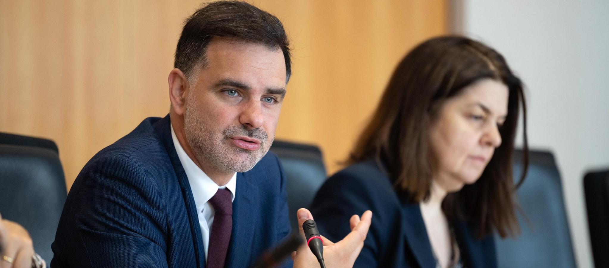 El ministro francés de Comercio, Laurent Saint-Martin.