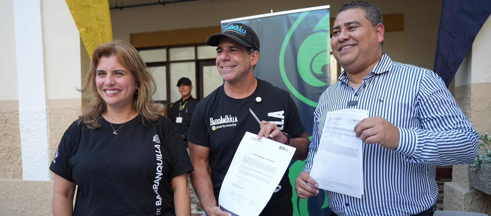 Secretaria de Educación, Alcalde y rector de la IUB