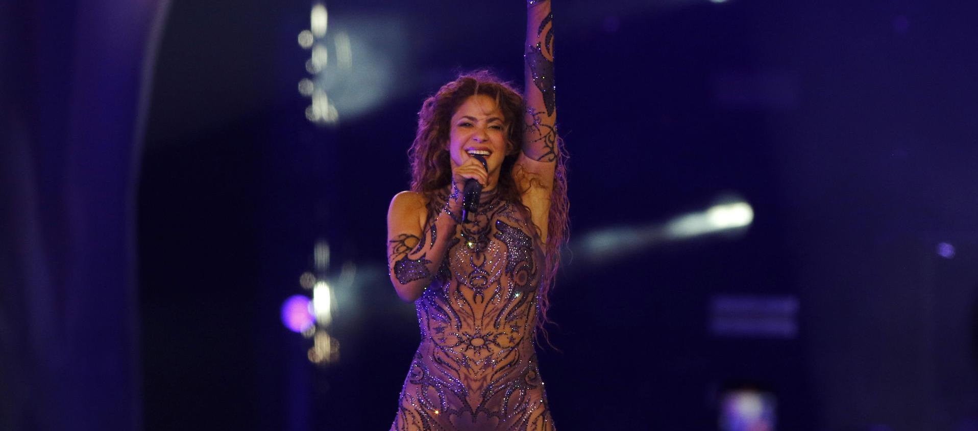 La cantante barranquillera Shakira. 